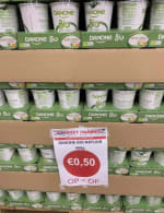 pot danone bio natuur (460gr) voor €0,50