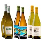 2 botellas de Muga 2023 B. Muga. D.O.Ca. Rioja. + 2 botellas de Orballo 2024. B. La Val. D.O. Rías Biaxas. + 2 botellas de Protos Verdejo 2024. B. Protos. D.O. Rueda. por 42.8€