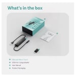 CarPlay con cable inalámbrico y control bidireccional Ottocast Mirror Touch por solo 53,19€