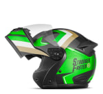 Capacete da Stronger Faster, modelo Robocop Gladiator - R$ 160,90