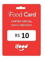 Gift Card do Ifood - Pague R$7 E Ganhe R$10