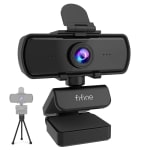 Webcam da Fifine de 1440p com microfone e tripé - R$ 207,31