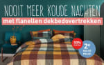 2e dekbedovertrek voor de halve prijs bij Smulders textiel
