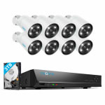 Reolink 4K PoE Camera Systeem Buiten, RLK16-812B8-A voor €769,99 bij Amazon