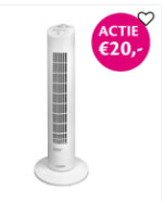 Alle ventilatoren voor €20 bij Tuinwereld