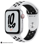 Apple Watch, modelo Nike SE GPS + Cellular, 40 mm Caixa Prateada - R$ 1.899