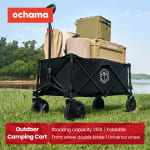 Opvouwbare Bolderkar met 127 liter inhoud voor €39,99 bij Ochama