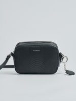 Bolso cruzado snake gris por 7,99€