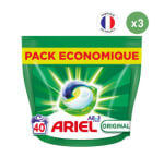 3x40 Pods Original, Lessive en Capsules Ariel à 59,55€