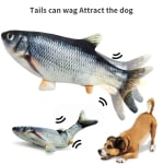 Peixe elétrico interativo para animais de estimação - R$ 20,05