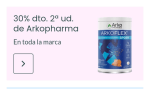 -30% en la Segunda Unidad de Arkopharma.