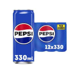 12 Latas de 330 ml Pepsi regular Refresco de cola por solo