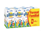 2 packs de Lait UHT demi-écrémé Viva de Candia à 12,72€