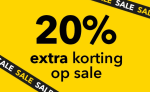 20% extra korting op sale vanaf vanavond bij Scapino