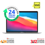 Notebook Apple MacBook Air M1 Spacial Grey 8GB RAM 256GB SSD por $701.090