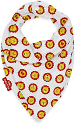 Babador Bandana Fisher-Price Colors Estampado com Botão - R$ 13,16