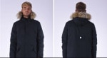 Veste mi long à capuche KAPORAL - Taille L pour 75,60 € chez Kaporal