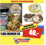 Luxe merken ijs- pakket voor €40
