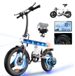 Bicicleta Eléctrica Plegable Isinwheel U1 $6,372 | AliExpress