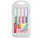 Estuche STABILO Marcador swing cool Pastel con 4 colores por 4,99€ y promoción 3x2