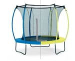 Trampoline plum colours 8ft snorkelblauw/limoen voor €199