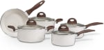 Conjunto de Panelas da Ceramic Life Vanilla Brinox com 5 Peças - R$ 544
