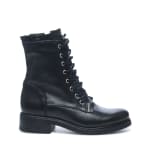 Biker boots met ruffles en veters voor €90,99