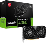 Tarjeta Gráfica MSI GeForce RTX 4060 VENTUS 2X BLACK 8G OC por 289,95€