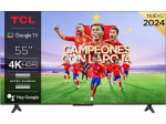 TV LED 55" TCL 55P655, UHD 4K, Quad Core, Smart TV, Google TV, HDR por 299€
