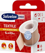 Salvelox Esparadrapo Textile Excelente adhesión a la piel y resistente a la suciedad 5x2.5cm por 0,81€