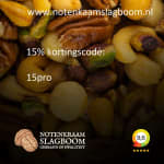 15% korting bij Notenkraam Slagboom
