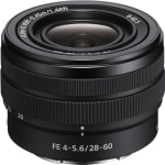 Sony FE 28-60 mm F4-5.6 cameralens voor €349,99 bij Bol