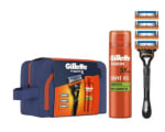 Kit Gillette Neceser Fusion 5 Maquinilla + Gel De Afeitar + Cargadores + GEL Fusion 5x Action 200ml por 19,25€
