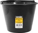 Balde Plástico Uso Geral 12 Litros, Vonder Vdo3106 Vonder - R$ 13,90