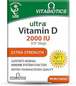 Vitamin D 2000iu Tablets, Vitabiotics Ultra - £3.80