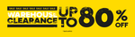 Up To 80% off warehouse clearance sale @ Regatta