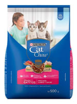 Purina Cat Chow Gatito Pescado Carne Y Leche 500g por $28