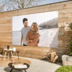 Tuinposter met eigen foto of collectiebeeld: 72% korting, 120x80cm= €16,79