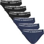 DANISH ENDURANCE Bamboe Viscose heren Slips - 6 pack voor €36,95 bij Amazon