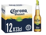 Pack de 12 bières Corona Sunset à 19,09€