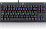 Teclado da Redragon, modelo Dark Avenger Rainbow Switch - R$ 169,90