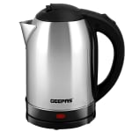 1.8L Cordless Stainless Steel Fast-Boil Electric Kettle for £14.99 at Geepas