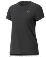 Dames Sportshirt Puma Black Heather voor €17,47 bij Amazon