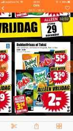 Dubbelfrisss of Taksi voor 2 euro