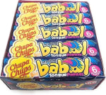 Chupa Chups Big Babol Bubble Gum - Blue Raspberry Tongue Painter (6 Gums Per Pack, 20 Packs) - £6.79