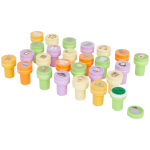 un set de tampons de 26 pièces à 1,99€