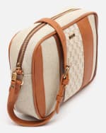 Bolso bandolera efecto rafia por 13€