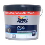 Dulux Trade Vinyl Matt Emulsion Paint 7.5L for £29.39