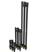 LEXIVON Juego de adaptadores de vasos de grado de impacto de 9 piezas broca de extensión de 3", 6" y 12" | 1/4", 3/8" y 1/2", adapte su taladro eléctrico a la llave de impacto de alto torque (LX-106) por 23,79€