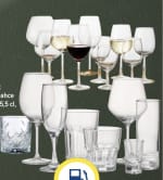 1+1 glaswerk gehele assortiment al vanaf 1,99